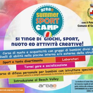 area e castel d'azzano summer sport camp 2021